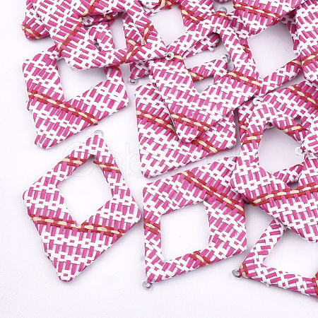 Handmade Raffia Woven Big Pendants WOVE-T005-39I-1