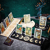 4Pcs 4 Style Wood Candle Holders & Tarot Card Stands DJEW-GF0001-47B-5