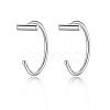 999 Fine Silver Stud Earrings FS-WG1D9DE-09-1