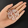 Electroplate Glass Beads Strands EGLA-YW0002-D09-6