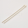 Brass Snake Chain Tassel Pendants KK-T048-006G-NF-1