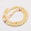 Natural Honey Jade Bead Strands G-K153-B26-4mm-2
