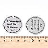 Non-Tarnish 201 Stainless Steel Pendants STAS-T064-38P-16-3