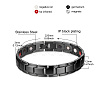 304 Stainless Steel Panther Chain Watch Band Bracelets JB659A-2