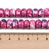 Dyed Synthetic Riverstone Beads Strands G-Z105-C01-01A-5