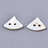 Natural Freshwater Shell Buttons SHEL-R113-03-2