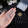 PandaHall Elite 500Pcs Cubic Zirconia Cabochons ZIRC-PH0001-40-6