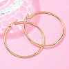 304 Stainless Steel Hoop Earrings X-EJEW-N0016-11G-H-1
