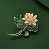 Lotus Enamel Pin PW-WGD1C40-01-3