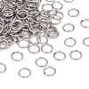 304 Stainless Steel Soldered Closed Jump Rings STAS-E482-15B-1