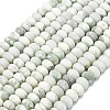 Natural Peace Jade Beads Strands G-P575-A25-8x5mm-2