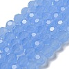 Imitation Jade Glass Beads Stands EGLA-A035-J8mm-D03-1