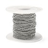 Tarnish Resistant 304 Stainless Steel Curb Chains CHS-R008-09-4