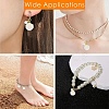 5Pcs Natural Agate Shell Shaped Pendants G-YW0002-43-6