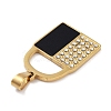304 Stainless Steel Charms STAS-M341-02G-01-2