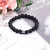 304 Stainless Steel Beads STAS-UN0008-05AS-8