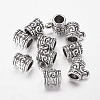 Tibetan Style Alloy Tube Bails LS-LF8011Y-1