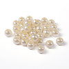ABS Plastic Imitation Pearl European Beads X-MACR-R530-12mm-A41-6