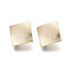 Brass Stud Earring Findings X-KK-N233-020-NF-2