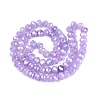 Electroplate Crackle Imitation Jade Glass Beads Strands LS-EGLA-Q131-02B-05-2