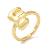 Brass Open Cuff Rings RJEW-U008-06F-G-1