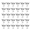 50Pcs Tibetan Style Alloy Pendants TIBEP-UN0001-16-1