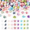200Pcs Opaque Acrylic Beads OACR-TA0003-56-1