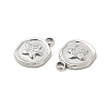 Non-Tarnish 304 Stainless Steel Pendants STAS-B032-36P-3