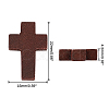 Wood Pendants WOOD-CA0001-02-2