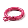 Spray Painted Alloy Spring Gate Rings PALLOY-K257-01-4