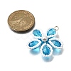 Glass Pendants PALLOY-TA00313-01-2