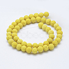 Natural Lava Rock Beads Strands X-G-F531-10mm-G15-2