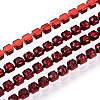 Electrophoresis Iron Rhinestone Strass Chains CHC-Q009-SS8.5-B21-1