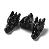 Natural Obsidian Healing Dragon Head Figurines DJEW-L010-05G-1