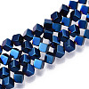 Electroplated Synthetic Non-magnetic Hematite Beads Strands G-T139-62D-1