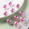 Transparent Acrylic Beads TACR-S152-14B-A13-6