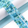 Glass Beads Strands GLAA-E036-09G-2