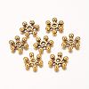 Zinc Alloy Beads Spacers PALLOY-Q062-AG-1