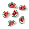 Fruit & Vegetable Theme Handmade Polymer Clay Beads CLAY-F006-02L-1
