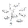 Brass Clear Cubic Zirconia Links Connectors ZIRC-G170-16P-1