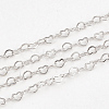 Brass Heart Link Chains CHC-S004-09P-1
