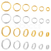 180Pcs 12 Styles Brass Split Rings FIND-PH0020-26-1