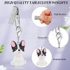 8Pcs Dog Resin Tablecloth Weights HJEW-SW00128-04-3
