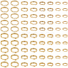300Pcs 8 Styles Stainless Steel Split Rings STAS-BBC0008-88-7