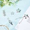 10pcs Iron Alloy Snap Hair Clips PHAR-CP0001-25-7