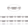 Non-Tarnish 304 Stainless Steel Ball Chains CHS-L024-025F-1