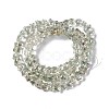 Electroplate Glass Beads Strands EGLA-L030-HR03-3