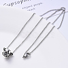 Non-Tarnish 304 Stainless Steel Curb Chain Necklace NJEW-S420-001C-P-5