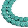 Synthetic Coral Dyed Carved Beads Strands CORA-K009-05B-03-2