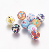 Handmade Polymer Clay Beads FM196Y-1